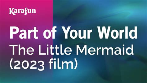 Part of Your World - The Little Mermaid | Karaoke Version | KaraFun Chords - Chordify