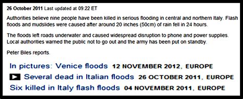 Italy Floods: in Tuscany, Umbria & Others | IngPeaceProject.com