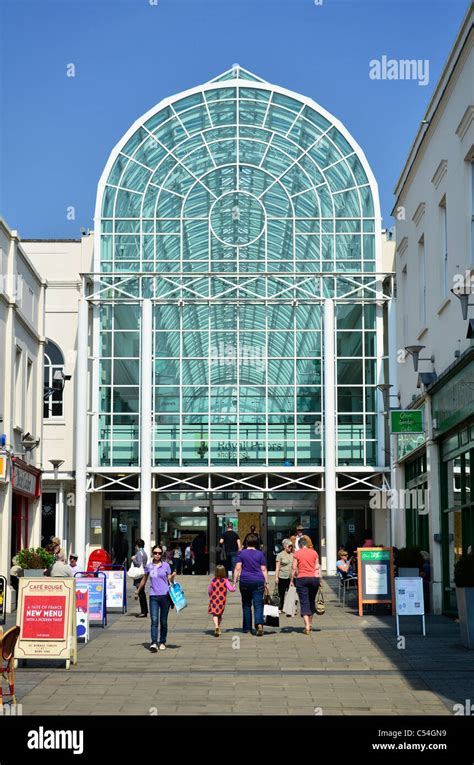 Leamington Spa, Royal Priors shopping centre, Warwickshire, UK Stock Photo - Alamy