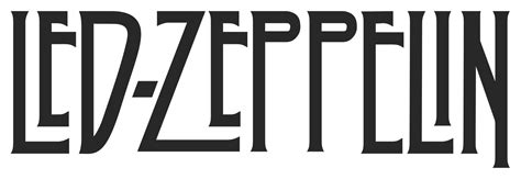 Led Zeppelin Logo transparent PNG - StickPNG