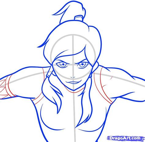 How To Draw Legend Of Korra, Legend Of Korra, Step by Step, Drawing Guide, by Dawn in 2023 ...