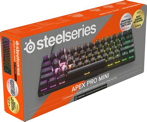 Questions and Answers: SteelSeries Apex Pro Mini 60% Wired Mechanical OmniPoint 2.0 Adjustable ...