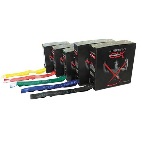 Thera-Band CLX Resistance Bands with Easy Grip Loops