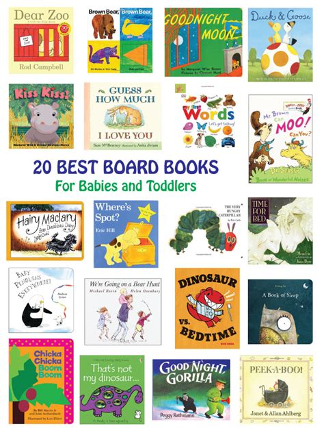 20 Best Board Books for Babies and Toddlers - Little Fish