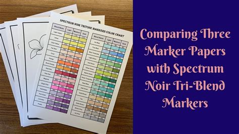 Spectrum Noir Tri Blend Markers Color Chart - Infoupdate.org