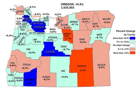 New Census county population estimates for Oregon [released March 2014 ...