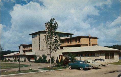 YMCA Resident and administration building Rockford, IL Postcard