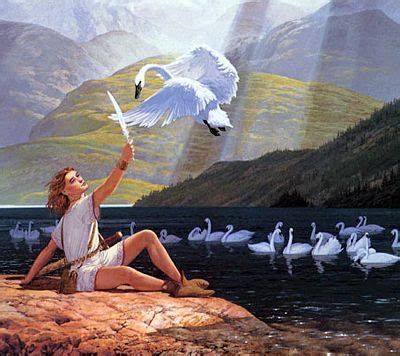 Aengus by Ted Nasmith | Celtic gods, Celtic tree lore, Celtic culture