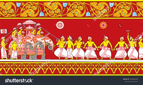 19 Kandy esala perahera Stock Vectors, Images & Vector Art | Shutterstock