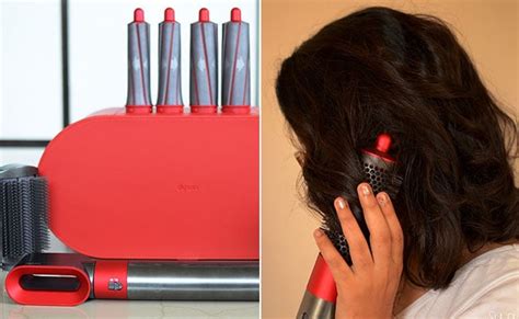 Beauty Tool Hairstyle Hot Brush: I Tried The Dyson Limited Edition Red Airwrap Complete Styler ...