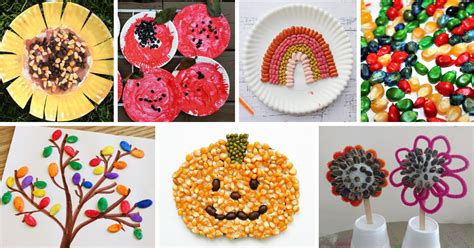 20+ Seed Art Ideas for Kids - Fun-A-Day!