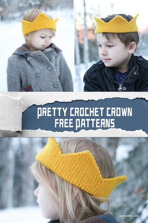 Crochet Crown FREE Patterns - iGOODideas.com