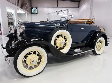 1931 Ford Model A Deluxe Rumble Seat Roadster