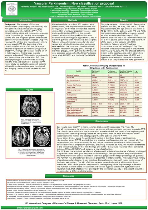 (PDF) Vascular Parkinsonism: New classification proposal