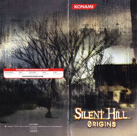 Silent Hill: 0rigins cover or packaging material - MobyGames