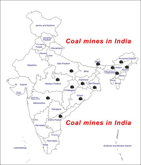 Amit Sengupta - UPSC, IAS, SSC CGL, CDS, NDA exam preparation: Coal deposits and mines in India