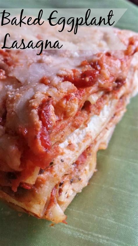 Baked Eggplant Parmesan Lasagna Recipe | Budget Earth Eggplant Parmesan Lasagna, Baked Eggplant ...