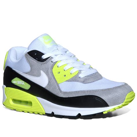 Nike Air Max 90 White/Black-Grey-Neon