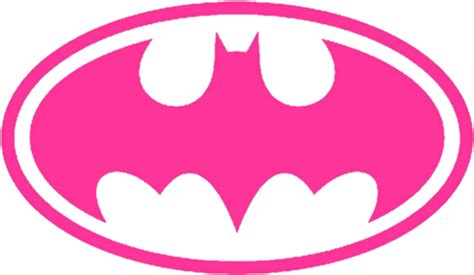 Download Pink Batman Logo Graphic | Wallpapers.com