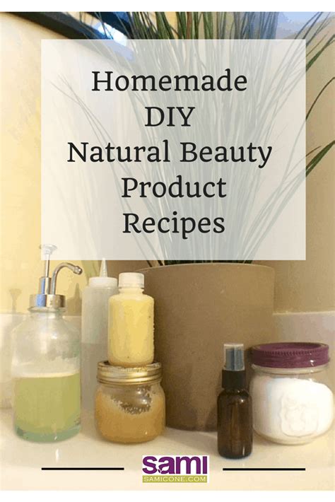 Homemade DIY Natural Beauty Product Recipes {Talk of the Town TV} | Sami Cone | Family Budget ...