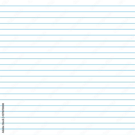 School notebook texture blank sheet. Vector paper exercise book in a ...