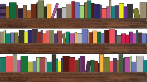 Clipart books shelf, Clipart books shelf Transparent FREE for download ...