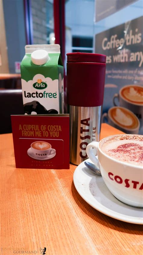 The Intolerant Gourmand - Costa Coffee launches Lactofree options! (Ad)