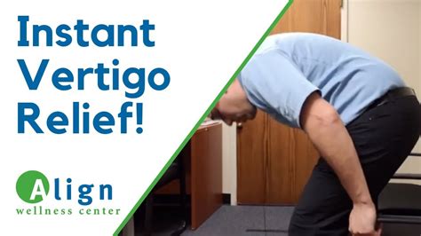 Easy Exercise To Combat Vertigo — Dizziness Relief - YouTube