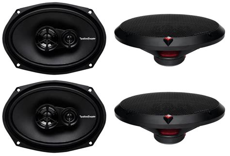 Rockford Fosgate R169X3 Prime 6x9? 3 Way Full-Range Coaxial Car Speaker ...