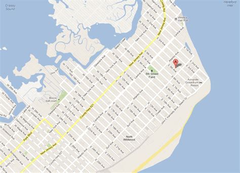 Street Map Of Wildwood Nj - Maps For You