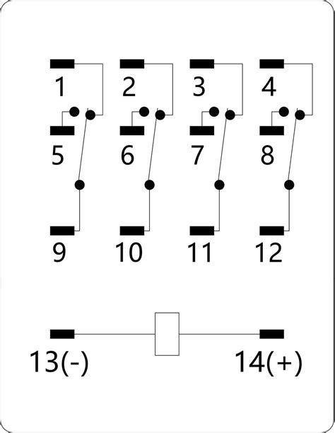 8 Pin Relay Base Wiring Diagram