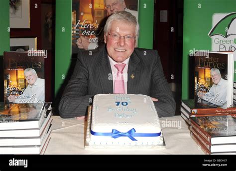 Peter Purves Autobiography Party - London Stock Photo - Alamy