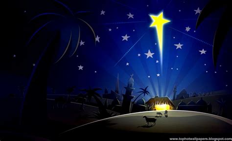 fondo de pantalla de navidad cristiana,cielo,ligero,atmósfera,noche,estrella (#684024 ...