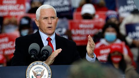 Mike Pence’s Decision to Campaign After COVID-19 Exposure Questioned by Health Experts