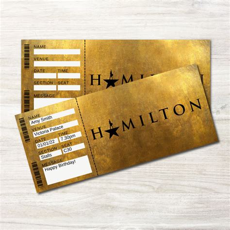 Hamilton Musical Tickets 2024 - Kaia Sisile