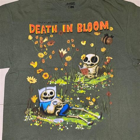 Adventure Time Death in Bloom T Shirt, Men's Fashion, Tops & Sets, Tshirts & Polo Shirts on ...