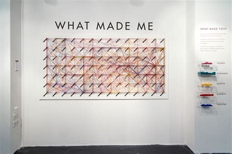 WHAT MADE ME Interactive Public Installation on Behance