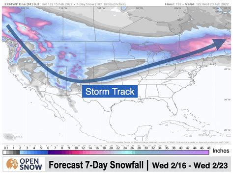 New snow out West, plus a stronger storm this weekend | US and Canada ...