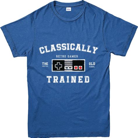 Gaming T Shirt, Retro Classically Trained T Shirt, Inspired Design Top (GRCTT)-in T-Shirts from ...