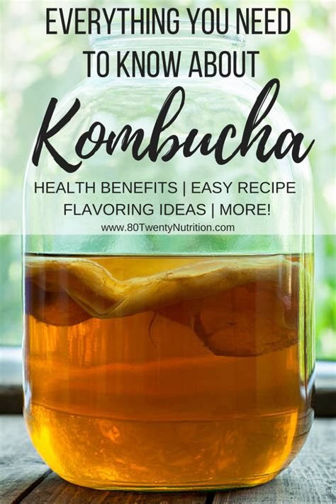 All About Kombucha – Health Benefits, Easy Recipe, and Flavoring Ideas!
