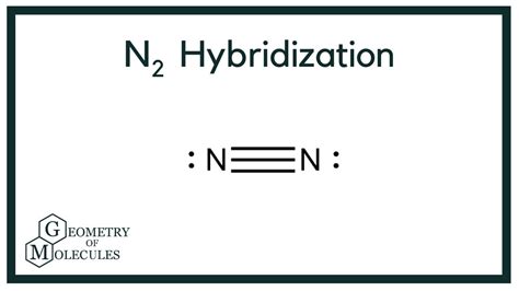 What is the hybridization of the nitrogen atoms in N2 | N2 Hybridization - YouTube