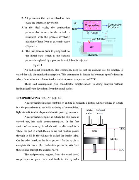 SOLUTION: Otto cycle engine notes - Studypool