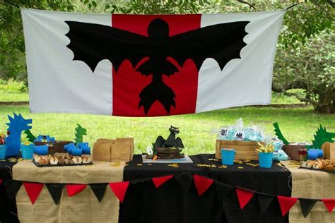 how to train your dragon Birthday Party Ideas | Photo 2 of 12 | Catch ...