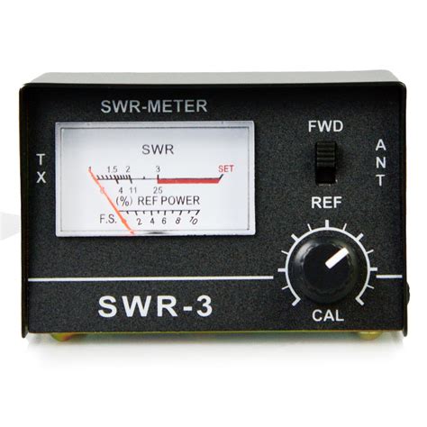 SWR 3 | 25-30 MHz CB Radio SWR Meter with FREE Antenna Tuning Guide | CB Radio Shop