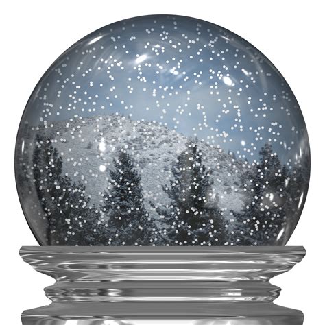 Winter Christmas Snow Globe Free Stock Photo - Public Domain Pictures