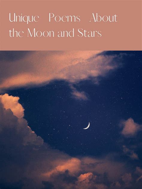 21 Unique Poems About the Moon and Stars - aestheticpoems.com