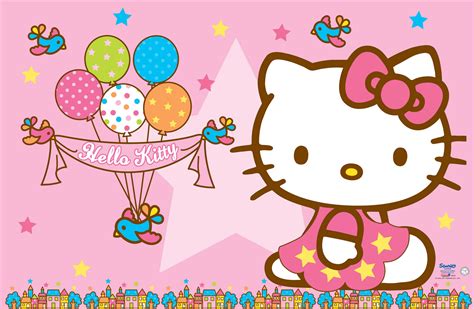 Pink Hello Kitty Background - WallpaperSafari