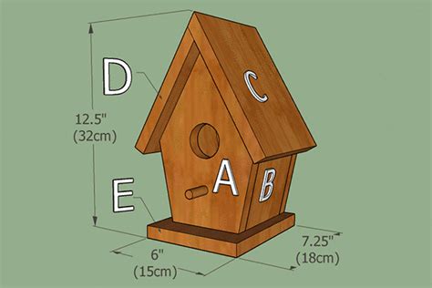 Free Birdhouse Plans (DIY, Homemade Nesting Box) – DIY Projects, Patterns, Monograms, Designs ...