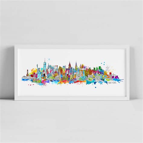 Birgit Osten » NEW YORK Happy Skyline