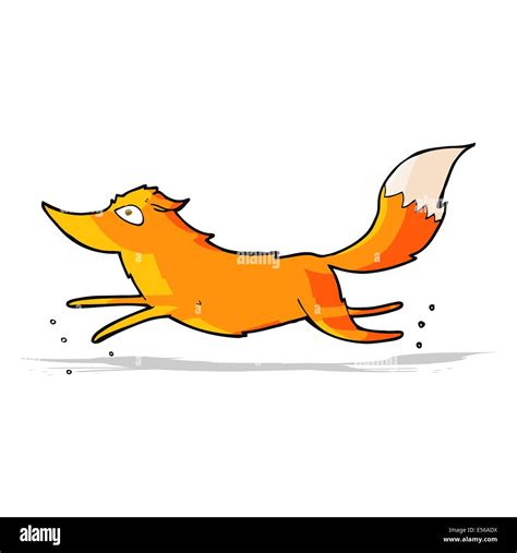 cartoon fox running Stock Vector Image & Art - Alamy